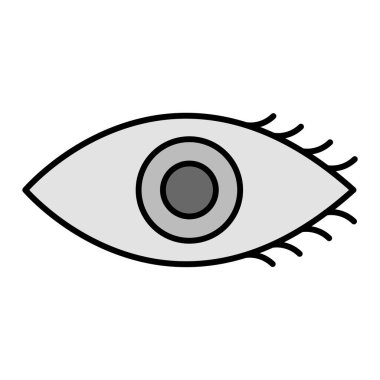 Vision Vector Glyph Simge Tasarımı 