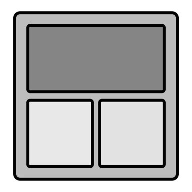  Vektör Kabartma Simgesi Tasarımı 