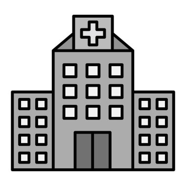 Hastane Vektör Sembol Tasarımı 