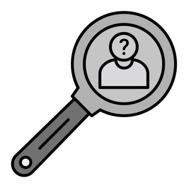 Büyüteç vektör illüstrasyon tasarımlı büyüteç