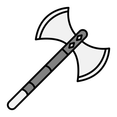 Balta simgesi vektör illüstrasyonu