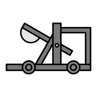 Mancınık modern ikon vektör çizimi