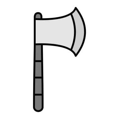 Axe modern simge vektör illüstrasyonu