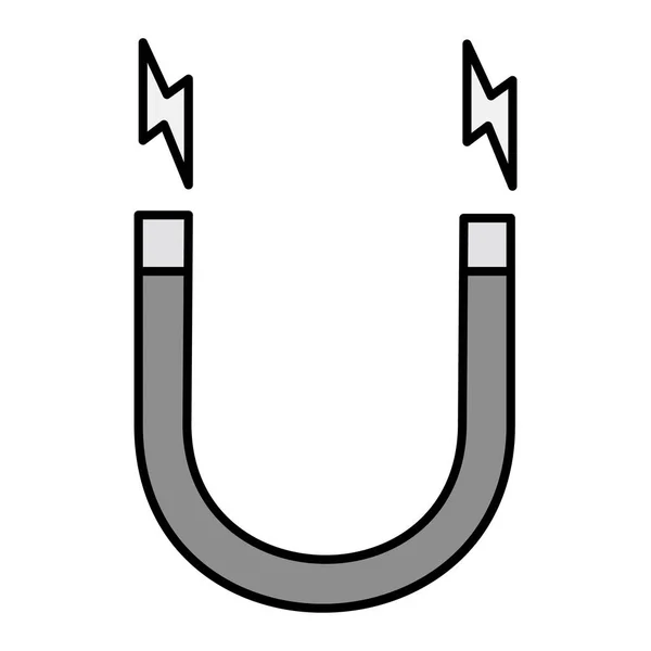 Icono Imán Vector Ilustración — Vector de stock