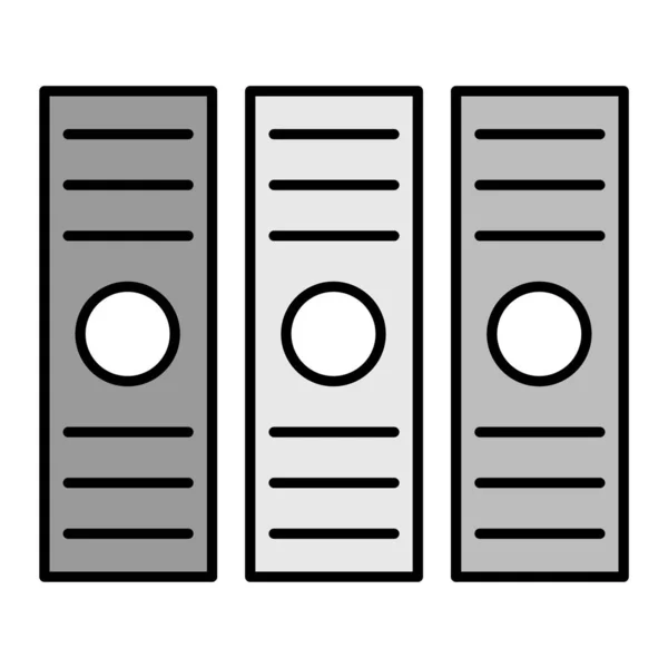 Dateisymbol Vektorillustration — Stockvektor