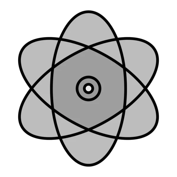 Atom Web Simgesi Basit Tasarım — Stok Vektör