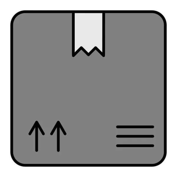 Vektor Illustration Eines Lieferbox Symbols — Stockvektor