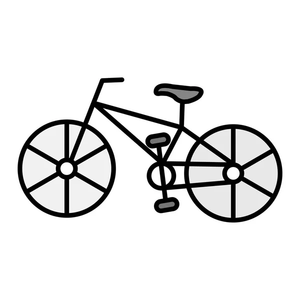 Bike Vector Glyph Icon Design — Stockvektor
