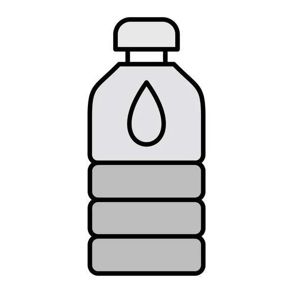 Water Bottle Vector Glyph Icon Design — Stockvector