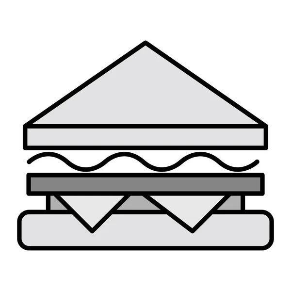 Sandwich Vector Glyphh Icon Design — стоковый вектор