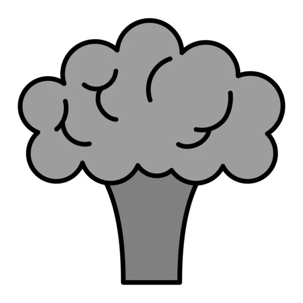 Broccoli Vector Glyph Icon Design —  Vetores de Stock
