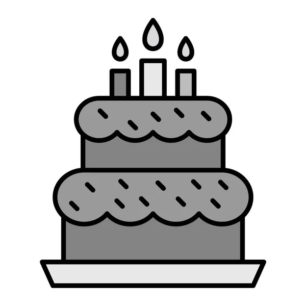 Cake Vector Glyphh Icon Design — стоковый вектор