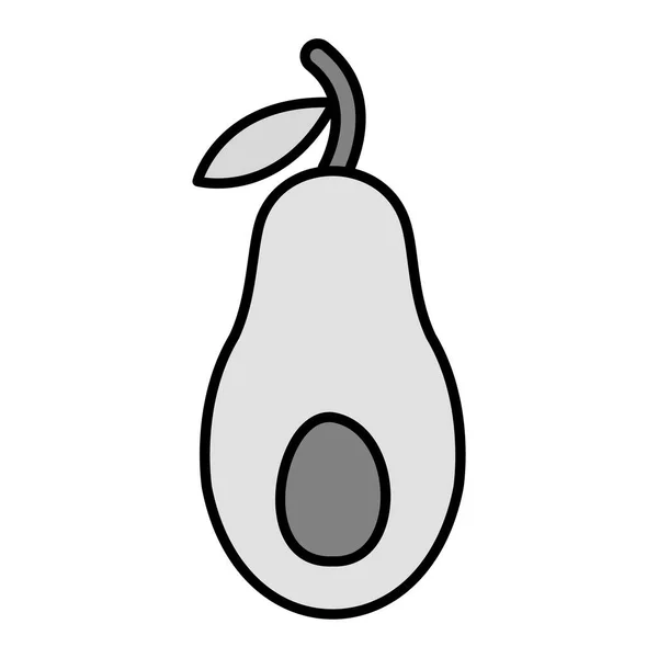Avocado Vector Glyph Icon Design — стоковый вектор