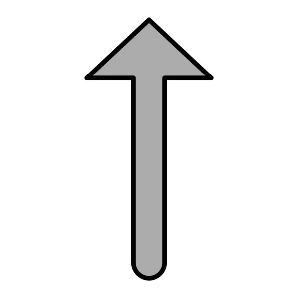 Arrow Vector Glyph Icon Design — Stockvektor