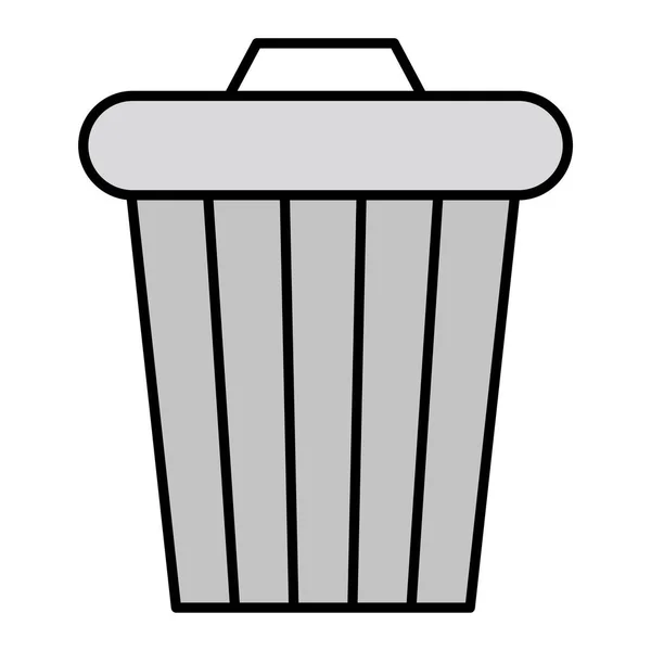 Recycle Bin Vector Glyph Icon Design — стоковый вектор