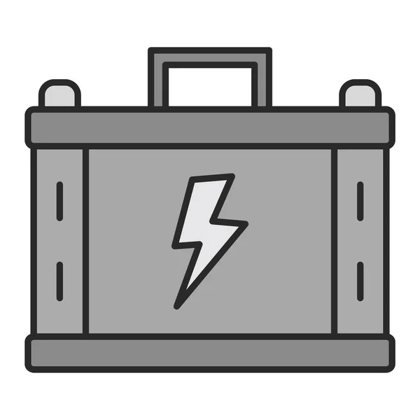 Battery Icon Simple Illustration Car Vector Icons Web Design Isolated — Stock vektor
