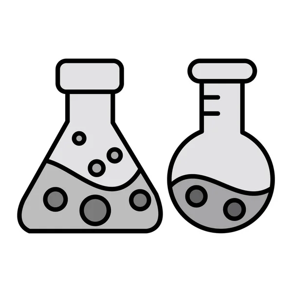 Experiment Vector Glyph Icon Design — Stockvektor