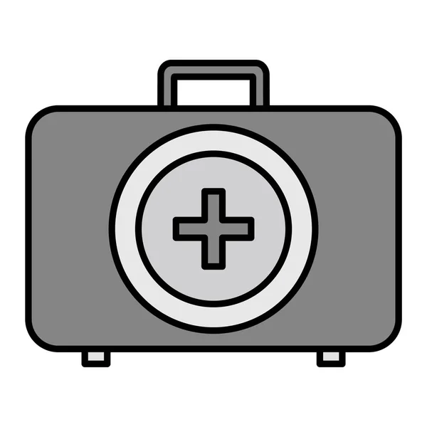 First Aid Box Vector Glyph Icon Design — Stock Vector