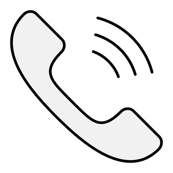 Anruf Symbol Einfache Illustration Von Telefonempfänger Vektorsymbolen Für Das Web — Stockvektor