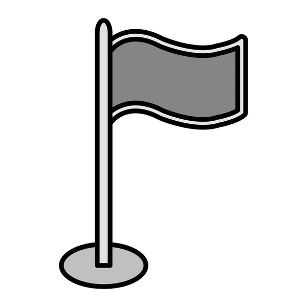 Flag Vector Illustration Icon — 스톡 벡터