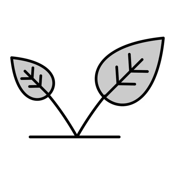 Ecologia Vector Glyph Icon Design — Vetor de Stock