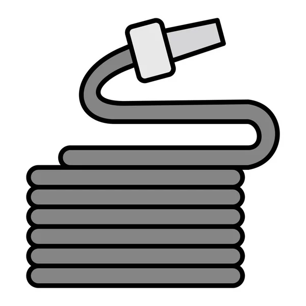 Hose Vector Glyph Icon Design — стоковый вектор