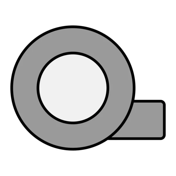 Duct Tape Vector Glyph Icon Design — стоковый вектор