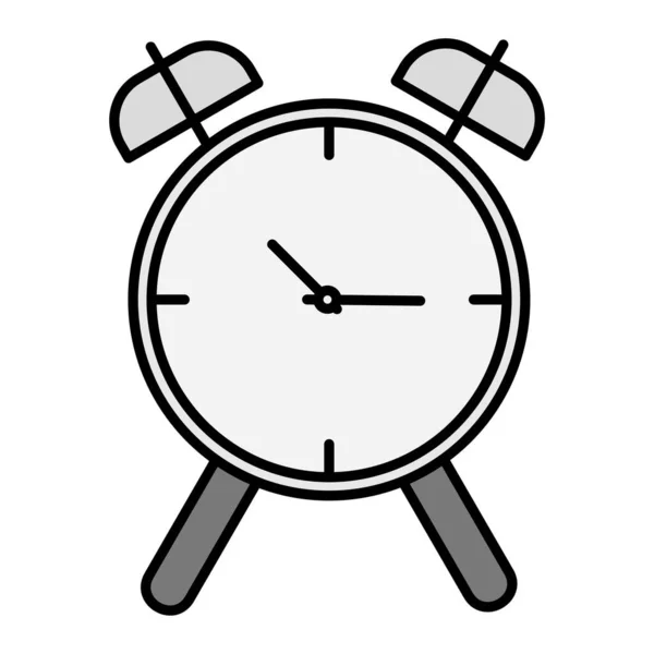 Reloj Mesa Vector Glifo Icono Diseño — Archivo Imágenes Vectoriales