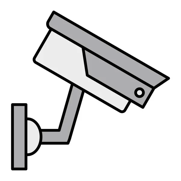 Cctv Vector Illustration Icon — Vetor de Stock