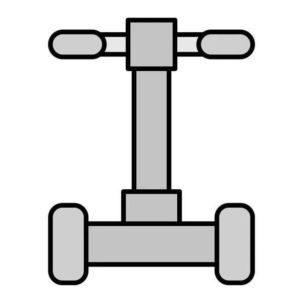 Segway Modern Icon Vector Illustration — Stok Vektör