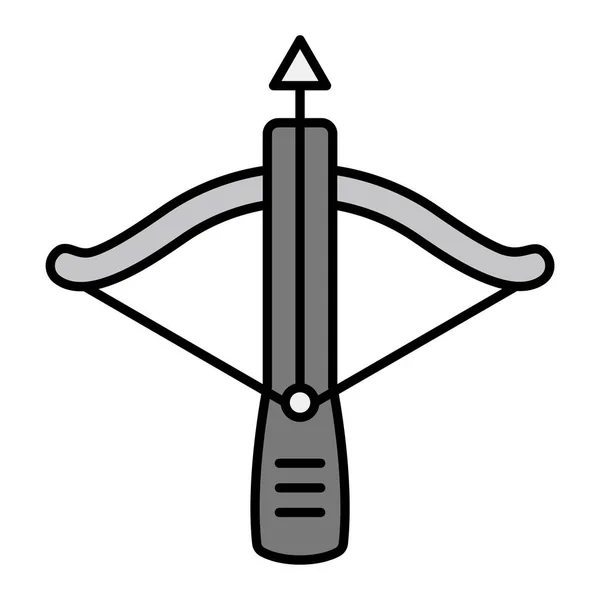 Crossbow Modern Icon Vector Illustration — Stockvektor