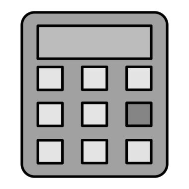 Modern simge vektör illüstrasyonu muhasebesi