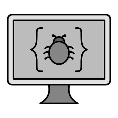 Modern hata simgesi vektör illüstrasyonuName