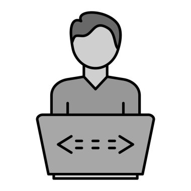 Yazılım Tasarımcısı vektör çizimi