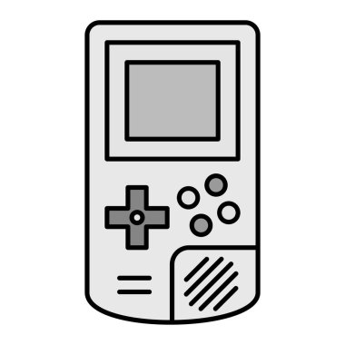 denetleyici vektör illüstrasyon tasarımı olan oyun konsolu aygıtı