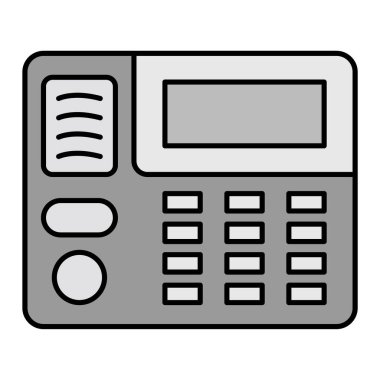 Güvenlik Paneli Vektör Sembol Tasarımı 