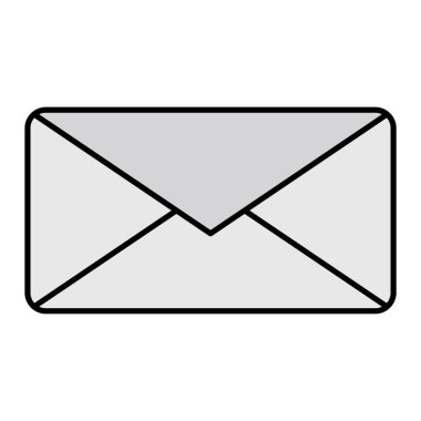 zarf e- posta simgesi vektör illüstrasyon grafik tasarımı