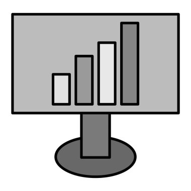Bir iş grafiğinin vektör çizimi