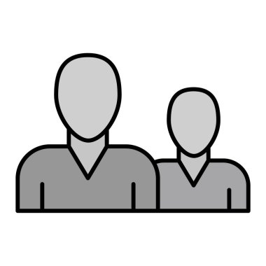 Meslektaşlık simgesi vektör çizimi