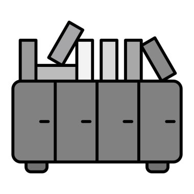 arşiv vektör illüstrasyonu