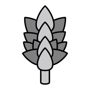 Enginar modern simge vektör çizimi