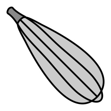 Luffa modern ikon vektör illüstrasyonu