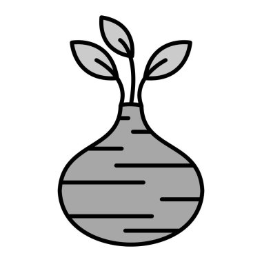 Jicama modern ikon vektör illüstrasyonu