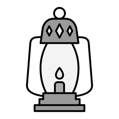 Fener. Web simgesi basit illüstrasyon