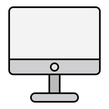 Modern simge vektör illüstrasyonunu izle