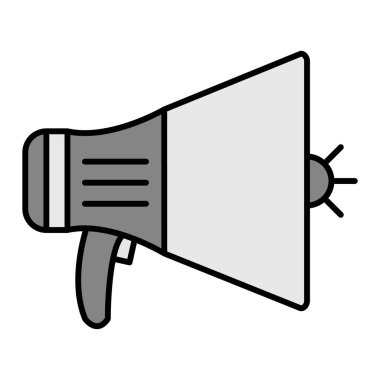 hoparlör modern ikon vektör illüstrasyonu