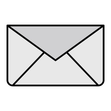 Zarf modern simge vektör illüstrasyonuName