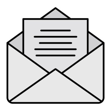 Harfler modern simge vektör illüstrasyonu