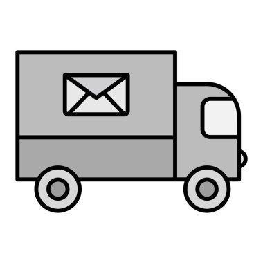 Modern simge vektör illüstrasyonu gönderiliyor