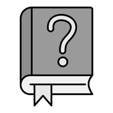 Moda tarzı izole edilmiş arkaplanda kitap simgesi